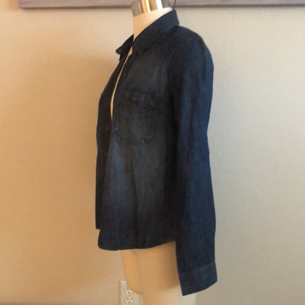 GAP Denim shirt button up Size XS - Picture 5 of 8